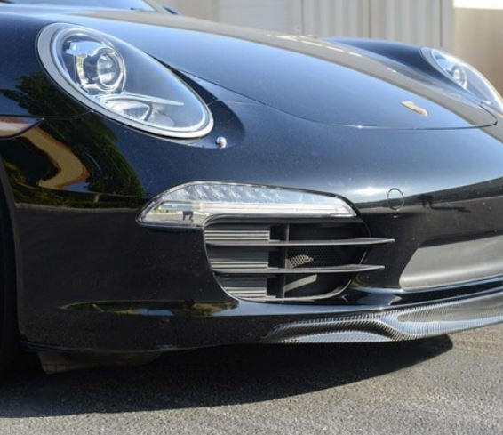 Carbon Fiber V-Style Front Spoiler lip - Porsche 991 - Image 3
