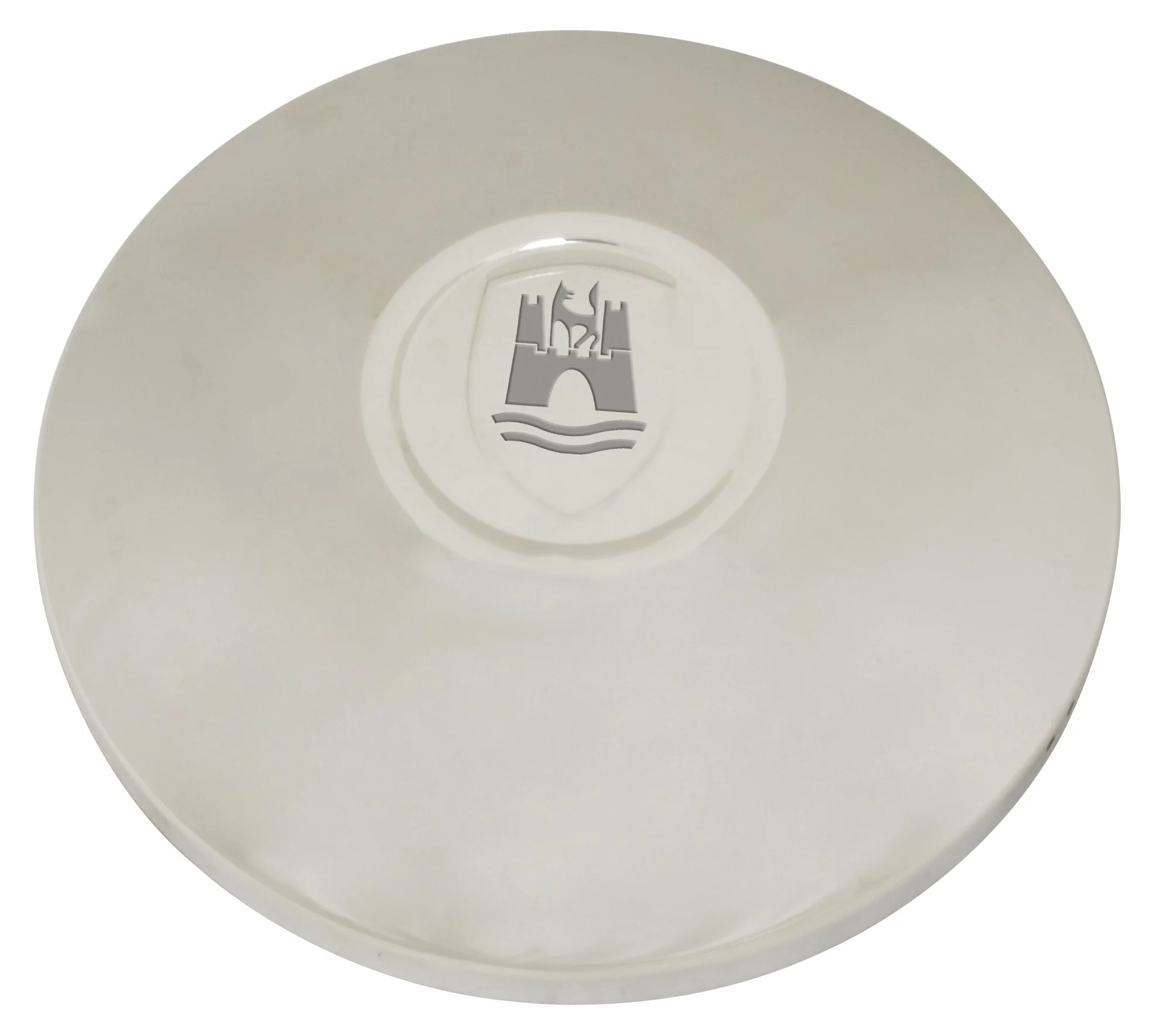Wolfsburg Crest Style Hubcap, 5 Lug 66-67, Bulk, Each