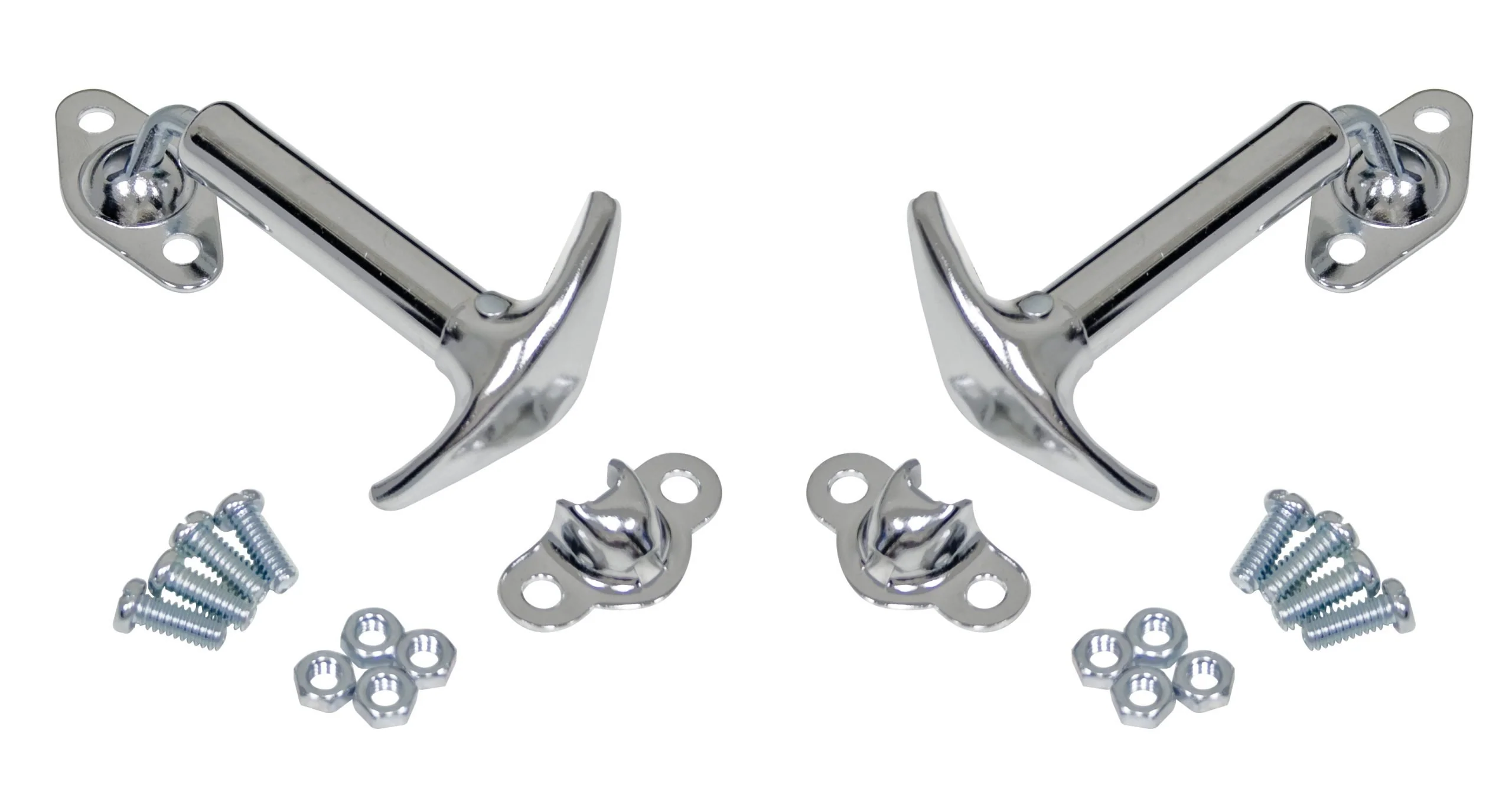Chrome Hood Latch (Pair)