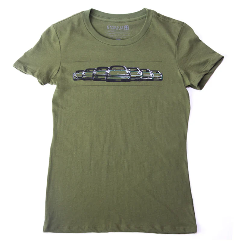 Circuit SixFour "7 Generation 911" Women's Front Print Short Sleeve Shirt