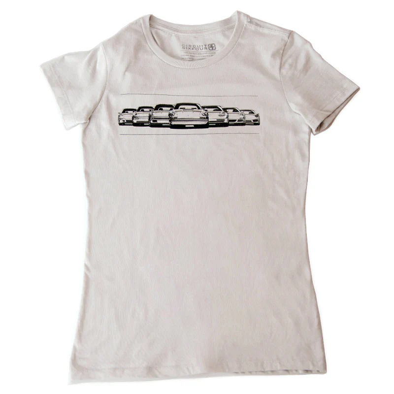 Circuit SixFour "7 Generation 911" Women's Front Print Short Sleeve Shirt - Image 3