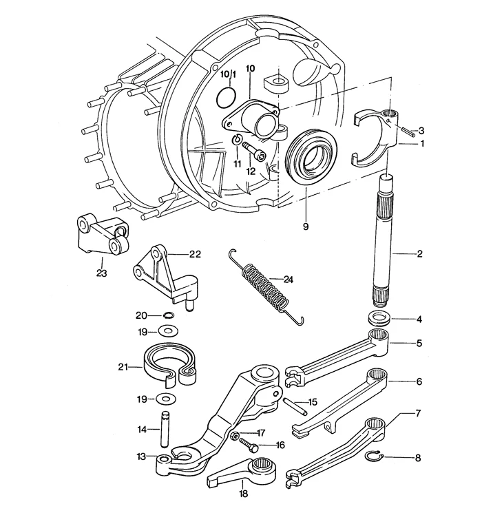 Clutch Release Lever for Porsche 911 (1977-86) - Image 2