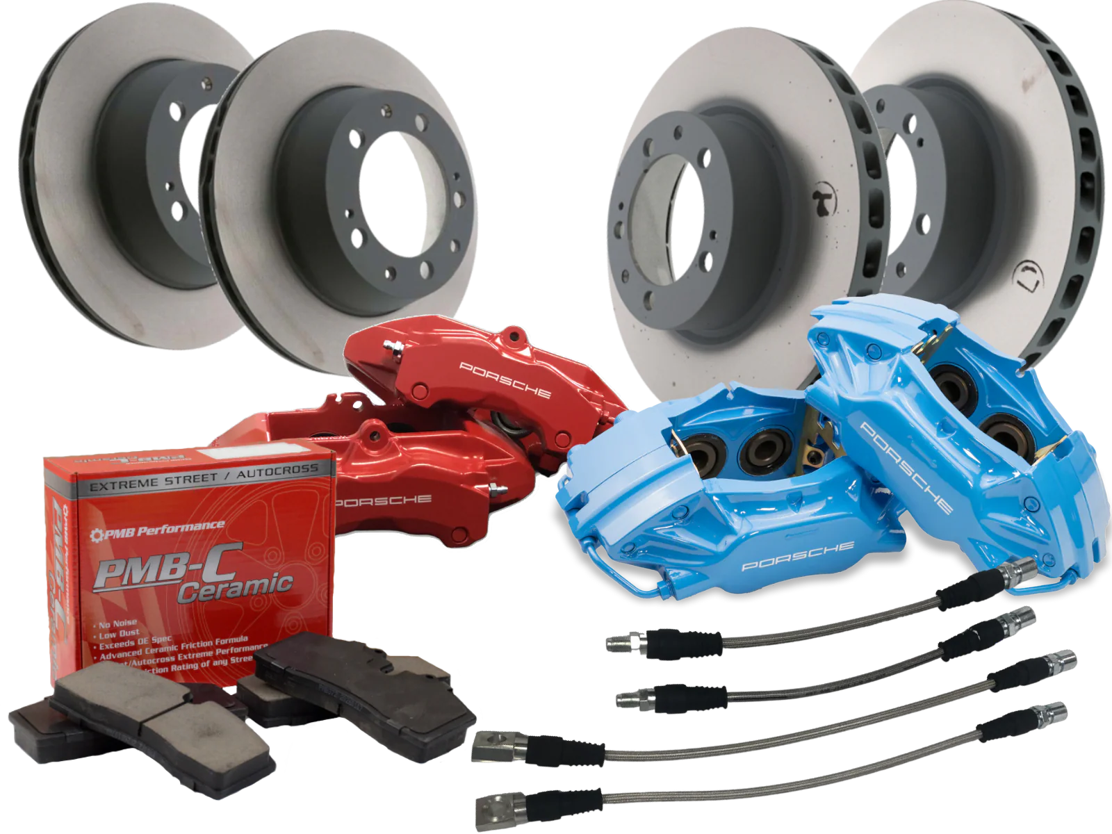 Porsche 928 S4, GT and GTS Brake Bundle - Image 4