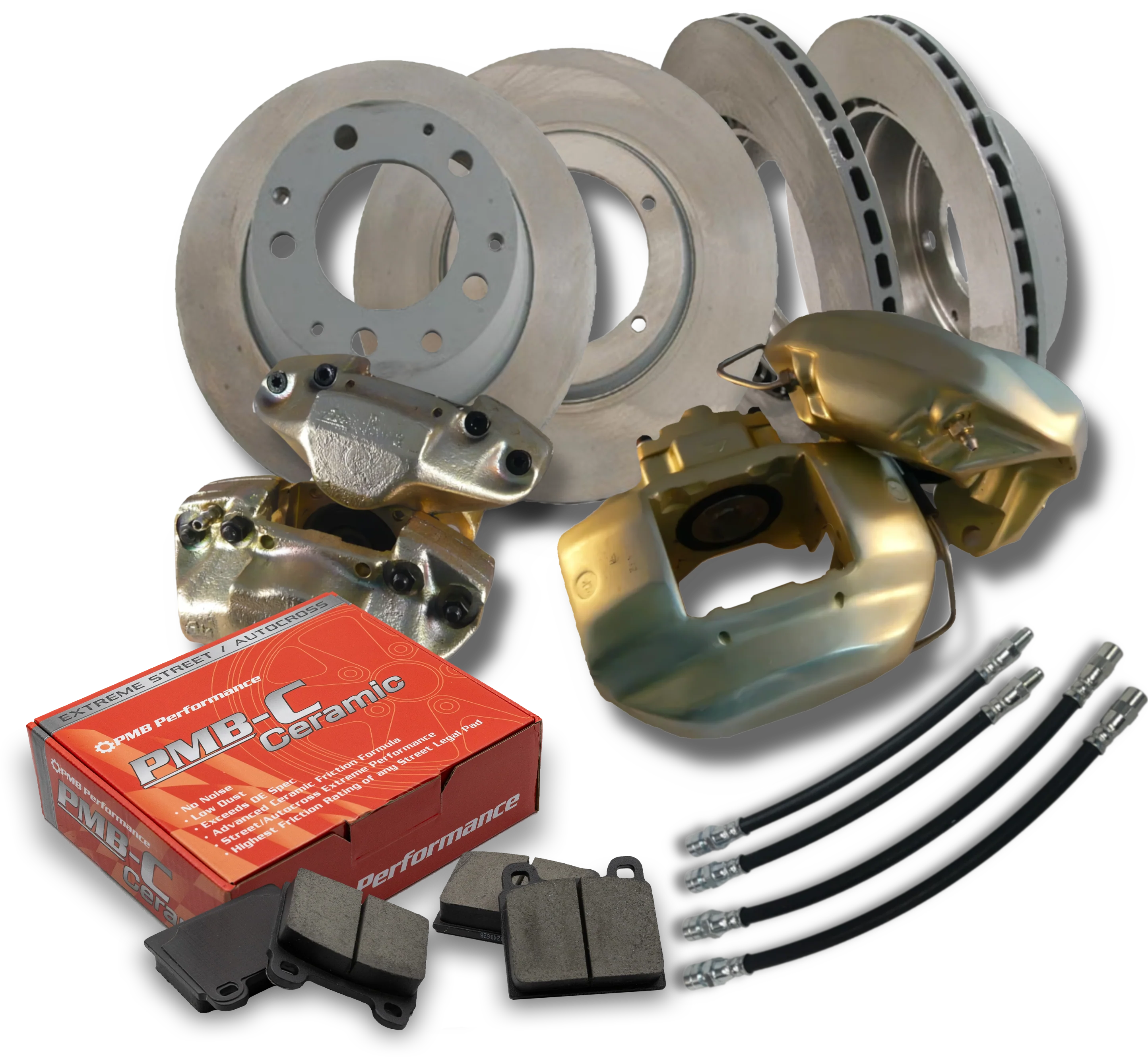 Porsche 911S, 911L and Early 930 Calipers Brake Bundle - Image 4
