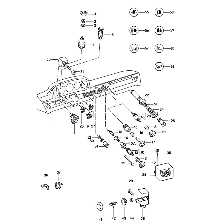 Contact Switch for Porsche 911, 912 and 928 (1965-95) - Image 2