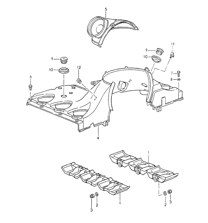 Cooling Fan Air Duct for Porsche 911 (1989-1997) - Image 3