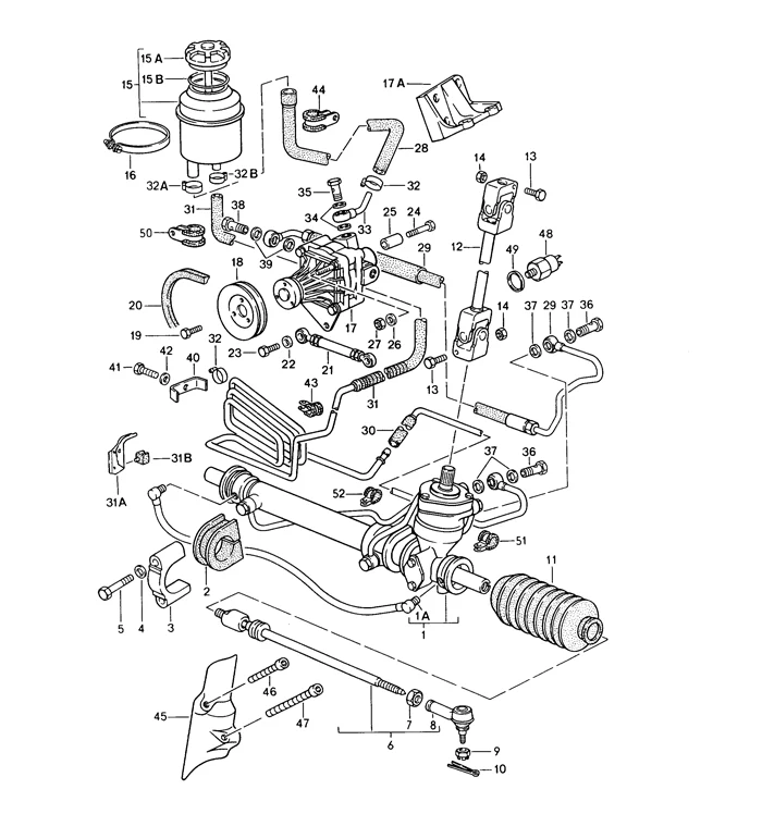 Power Steering Reservoir for Porsche 924S, 944, 928 and 968 (1978-95) - Image 3