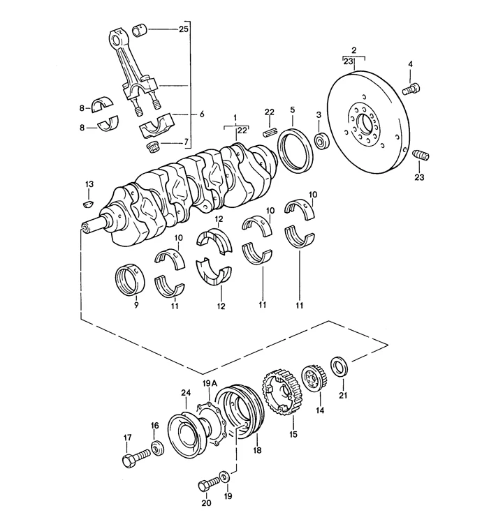 Crankshaft Pulley for Porsche 944 S2 (1989-91) - Image 3