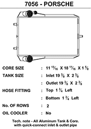 CSF Radiator for 996 and 997 - Left Side Only - Image 2