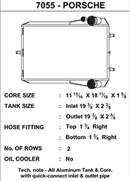 CSF Radiator for 996 and 997 - Right Side Only - Image 2