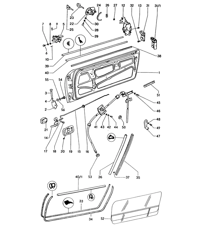Door Hinge Pin for Porsche 911, 912, 914 and 930 (1965-98) - Image 3