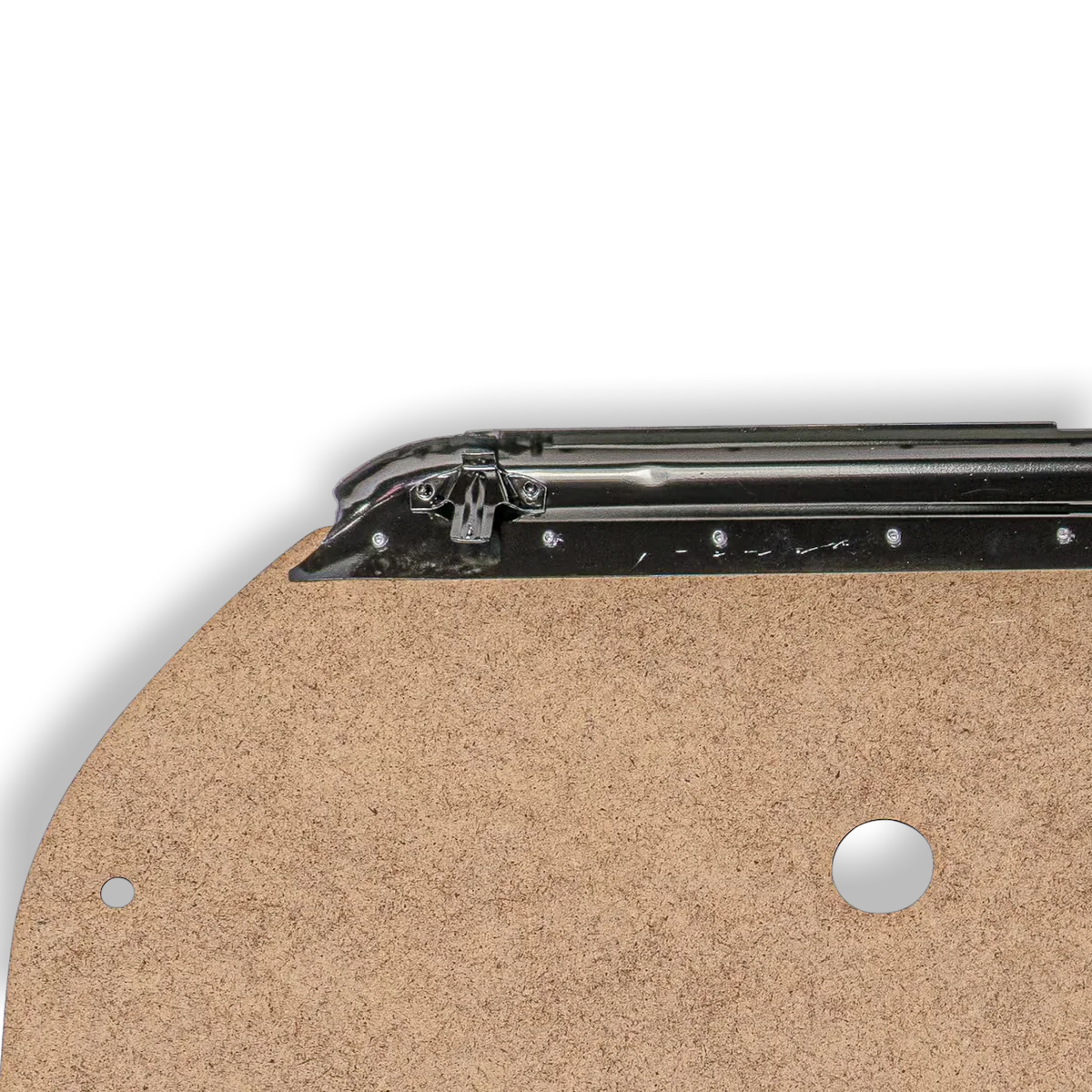 914Rubber Door Panel Blank with Metal Bolster Set for 914 (1970-76) - Image 3