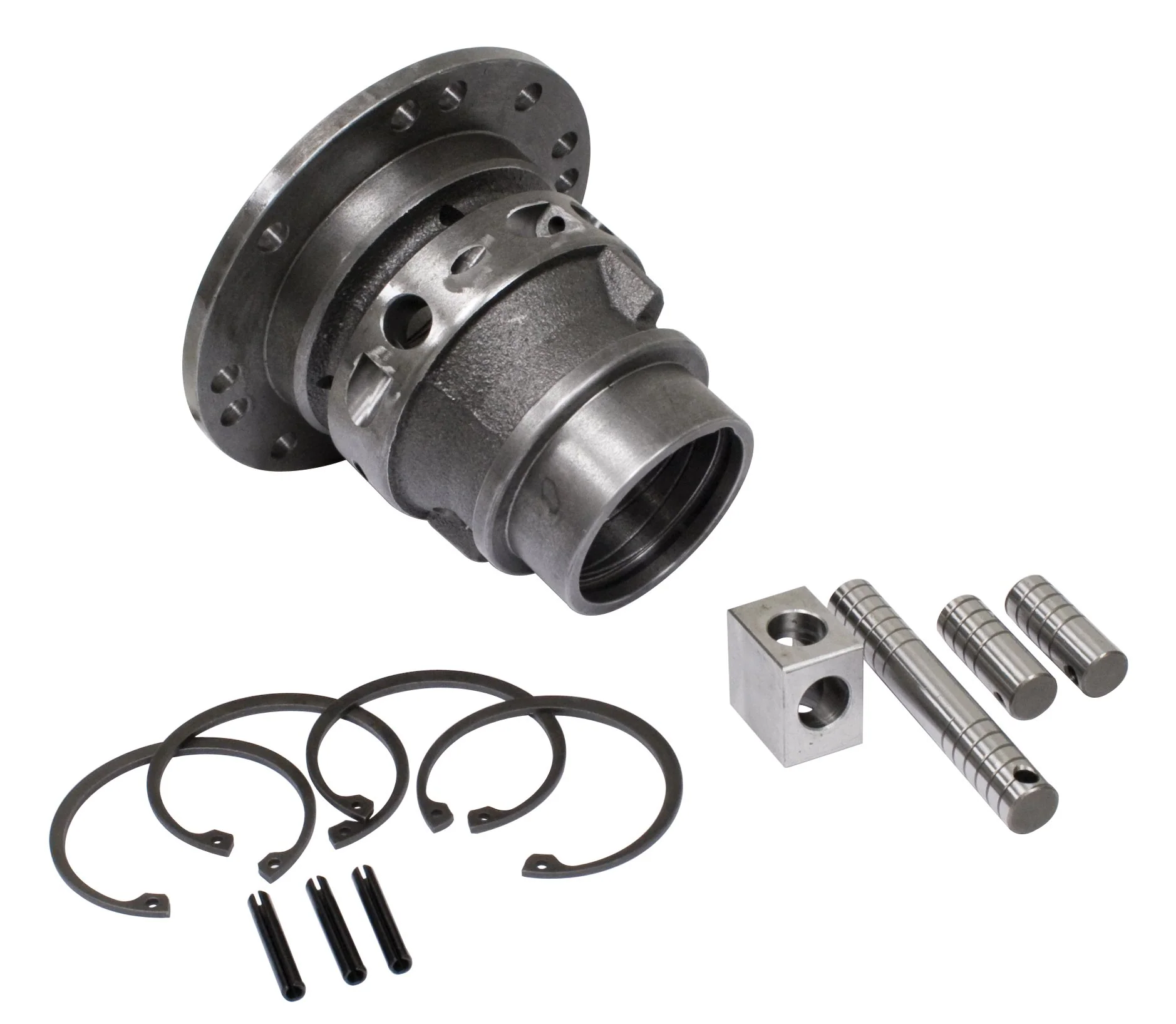 Double Snap Ring Super Diff, Swing Axle, without Spider Gears
