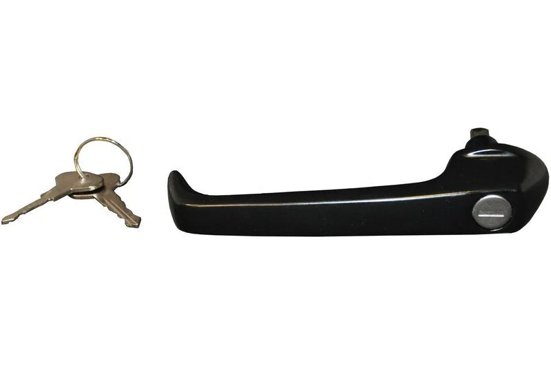 Volkswagen Vanagon Sliding Door Handle, with Keys (1984-91)