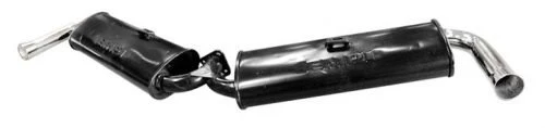 Dual Quiet Black with Chrome Tips - Image 5