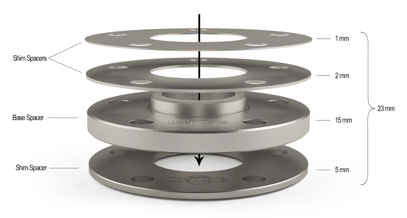 Elephant Racing Wheel Spacer Shims (Pair) - Image 2