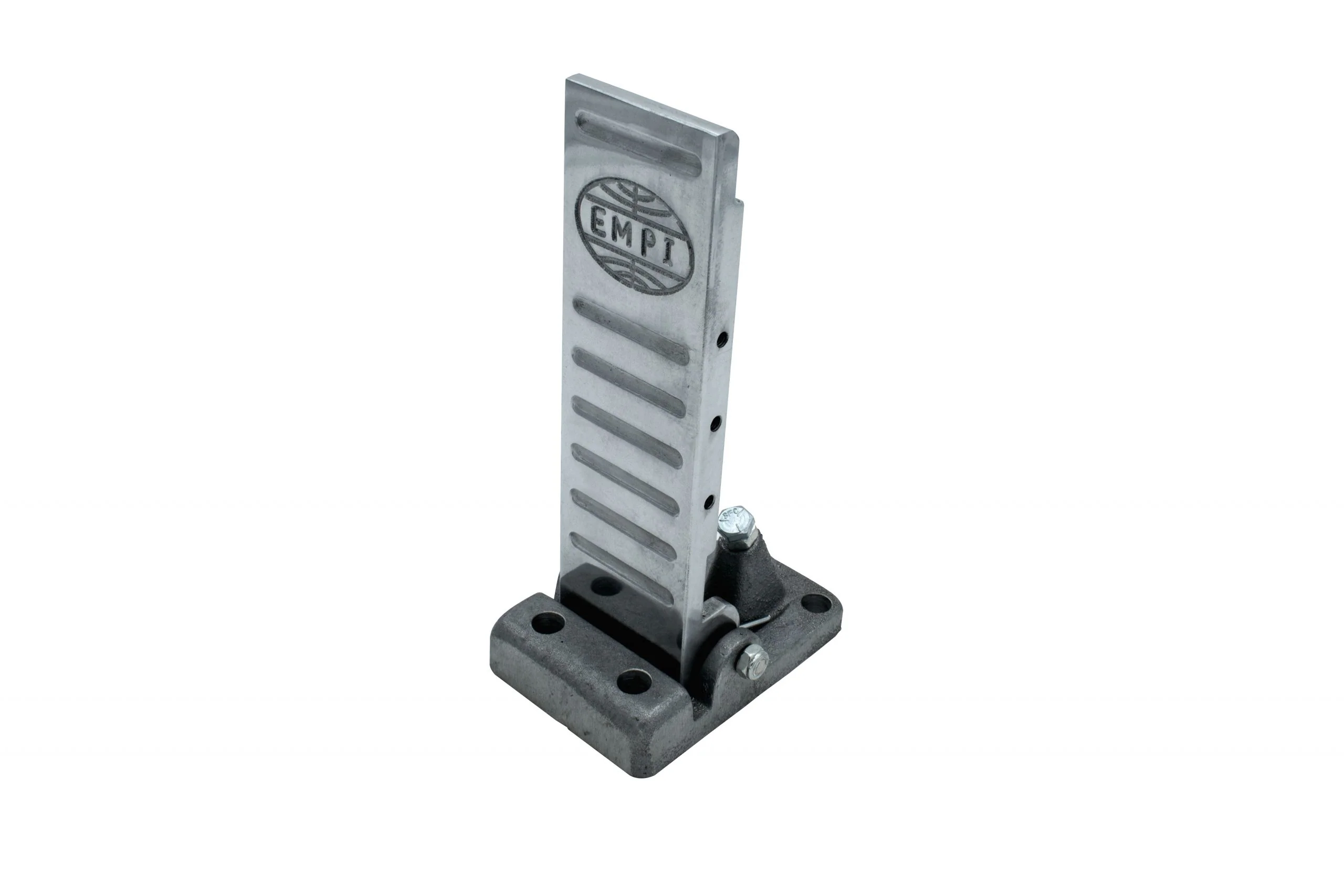 EMPI Billet Throttle Pedal with Ball Milled Grooves & EMPI Logo