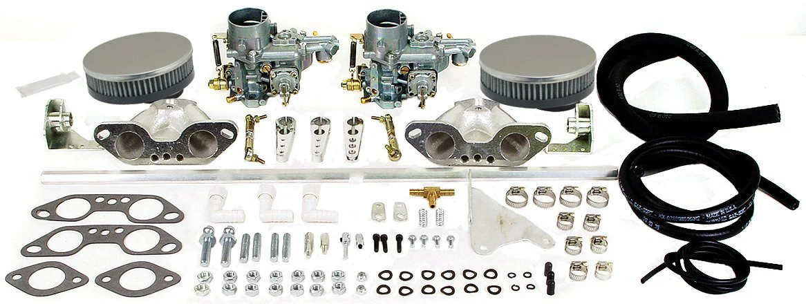 EMPI Dual EPC 34 Kit, 1700-2000cc Type 2/4 & 914 and 912E Engines with Air Cleaners