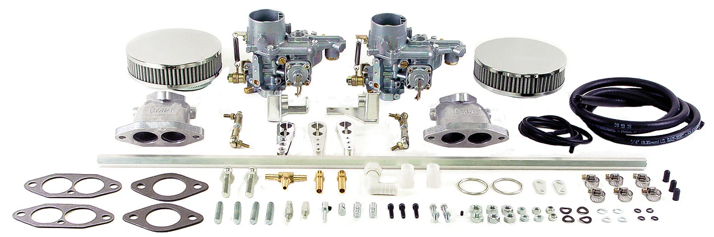 EMPI Dual EPC 34 Kit, Type 3 Dual Port with Air Cleaners