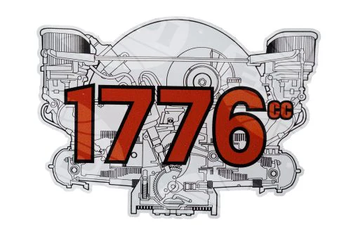 EMPI Engine Decal 1776cc - Image 2