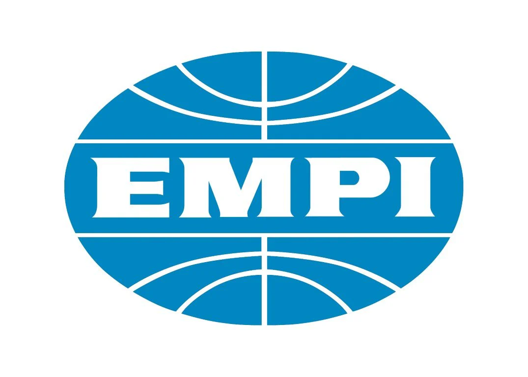 EMPI Oval Sticker, 1 3/4" x 1 1/4", Pack of 100