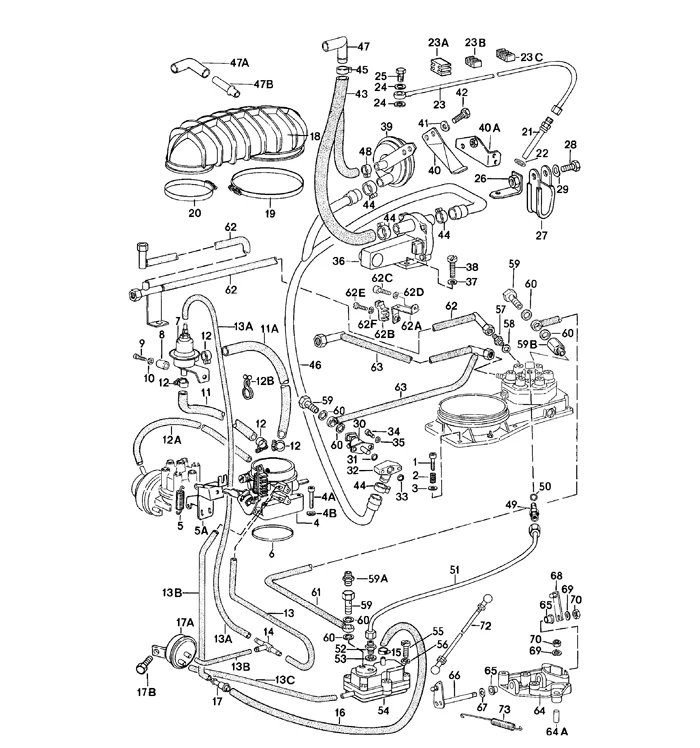 Engine Crankcase Breather Hose for Porsche 911 (1976-79) - Image 2
