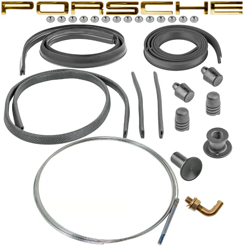 914Rubber Engine Deck Lid Kit for Porsche 914/914/6 (All Years) - Image 2