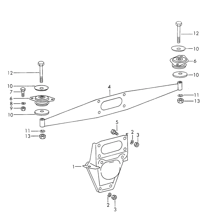 Engine Mount for Porsche 911/912 (1965–98) - Image 2
