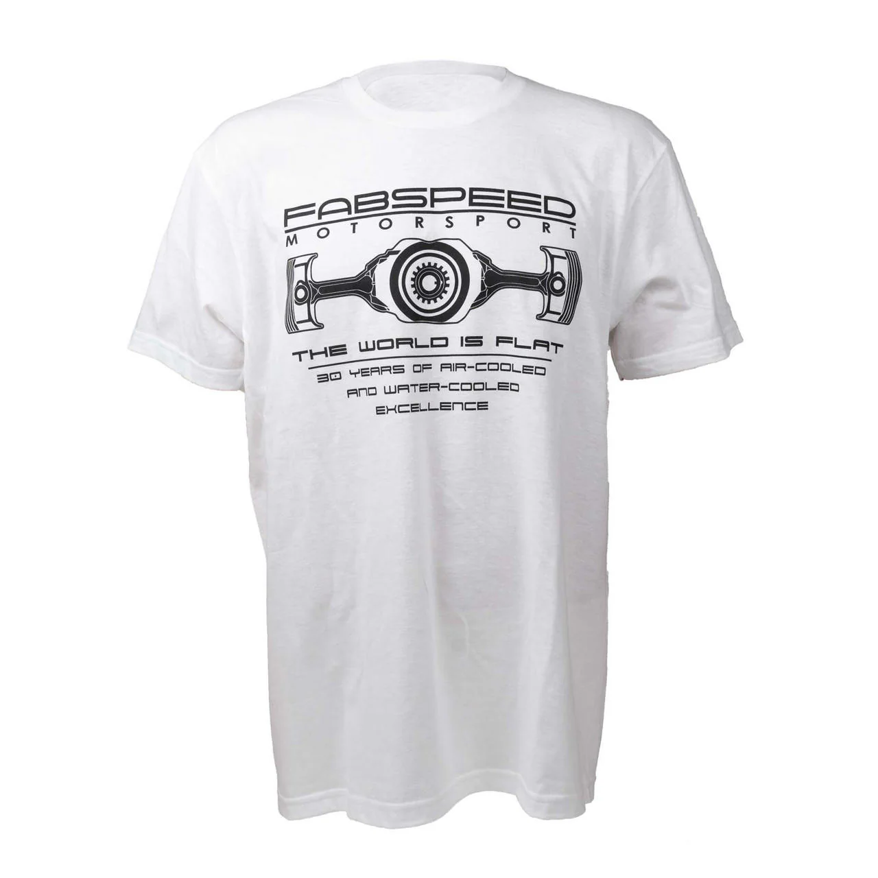 Fabspeed Motorsport The World Is Flat Porsche T-Shirt
