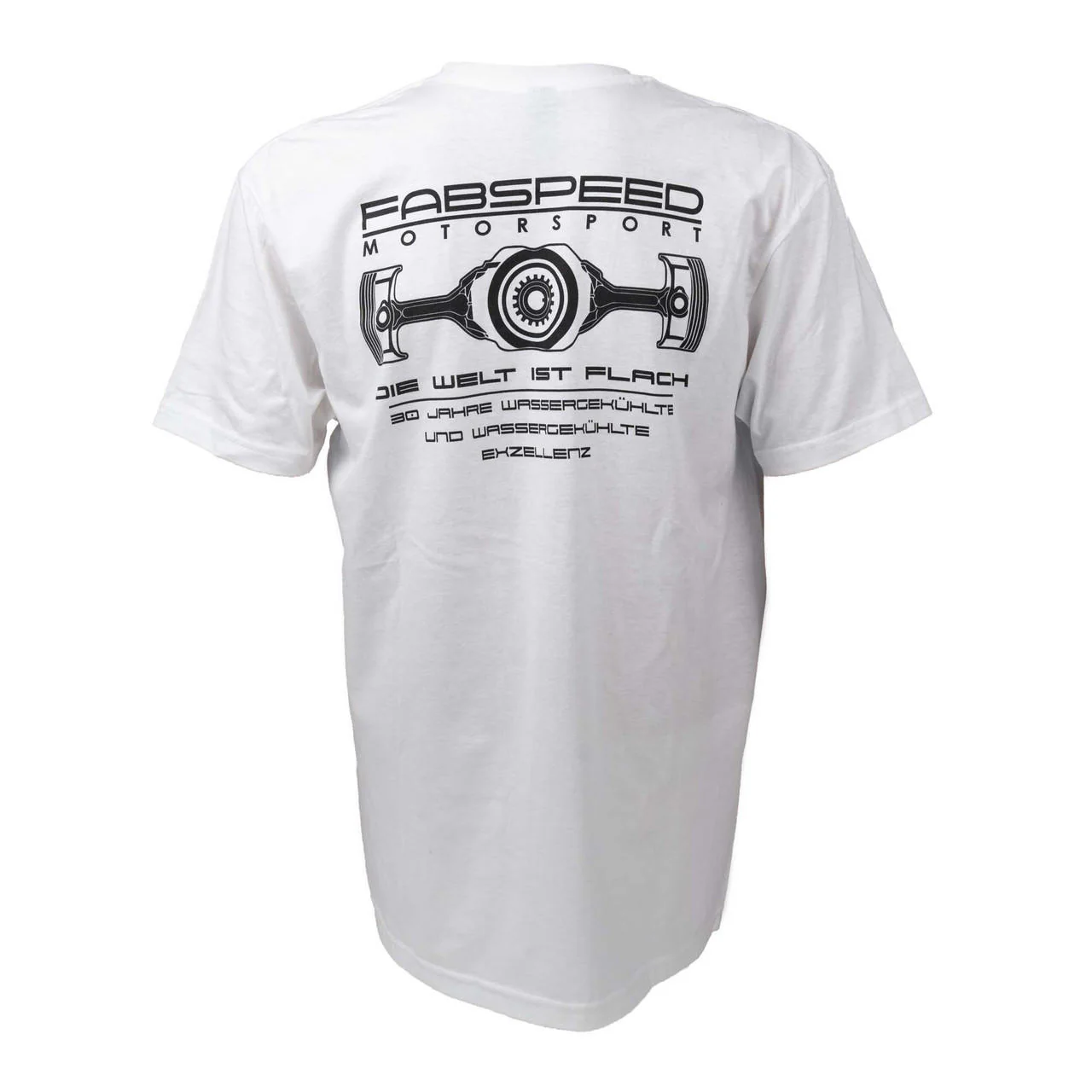 Fabspeed Motorsport The World Is Flat Porsche T-Shirt - Image 2