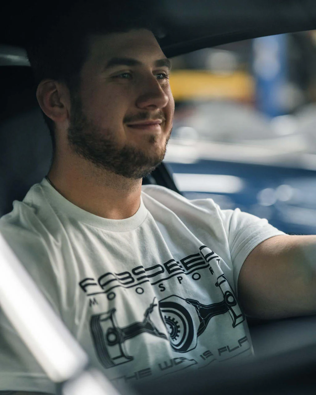 Fabspeed Motorsport The World Is Flat Porsche T-Shirt - Image 5