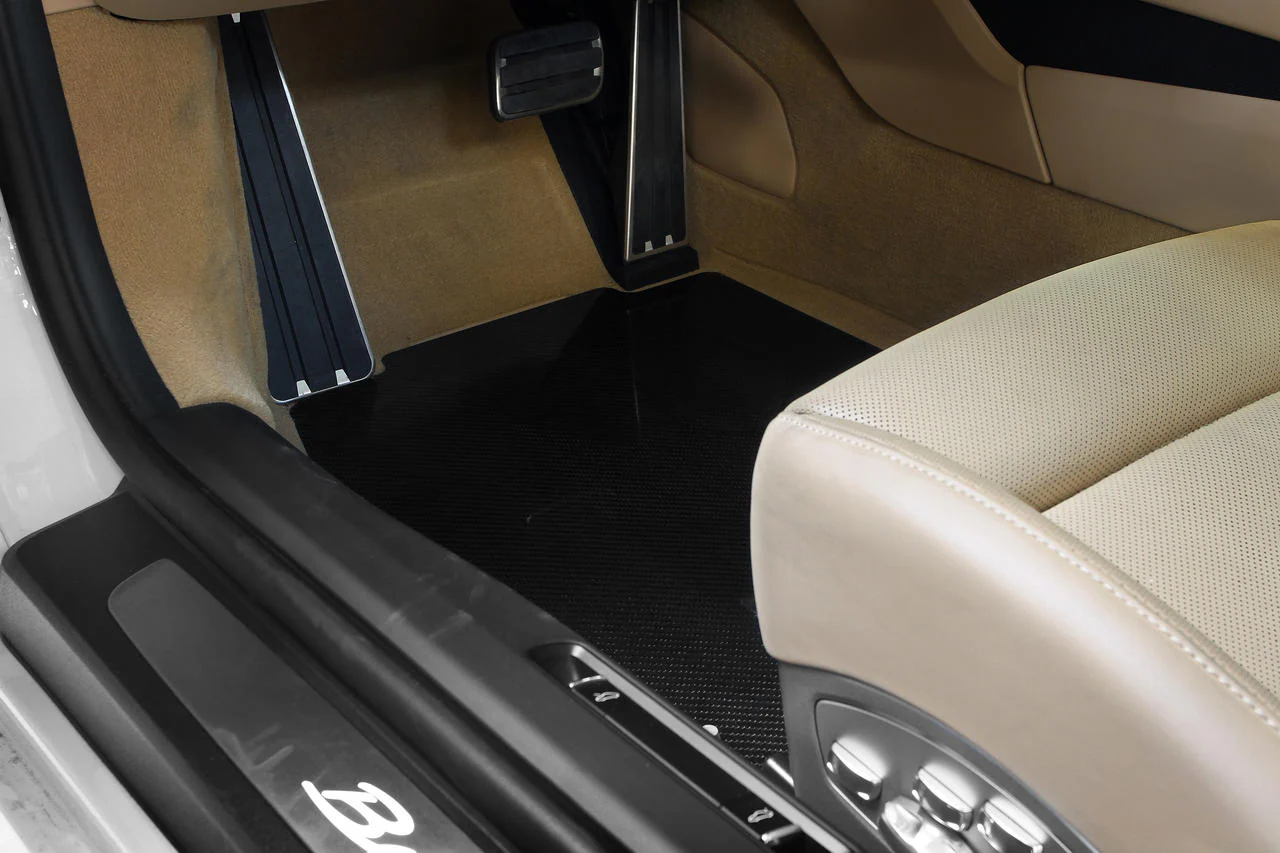 Fabspeed Porsche 718 Boxster Cayman Carbon Fiber Floor Mats / Track Mats - Image 2