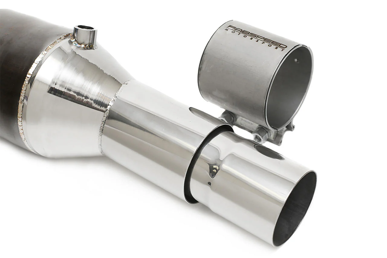 Fabspeed Porsche 718 Boxster/Cayman HJS Sport Catalytic Converter (2017+) - Image 7