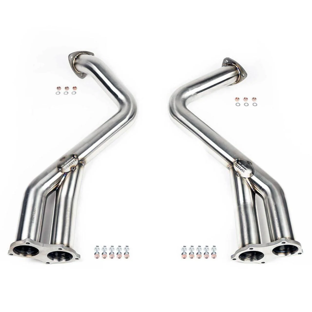 Fabspeed Porsche 718 GT4 / GTS / Spyder Over Axle Link Pipes (2020+)