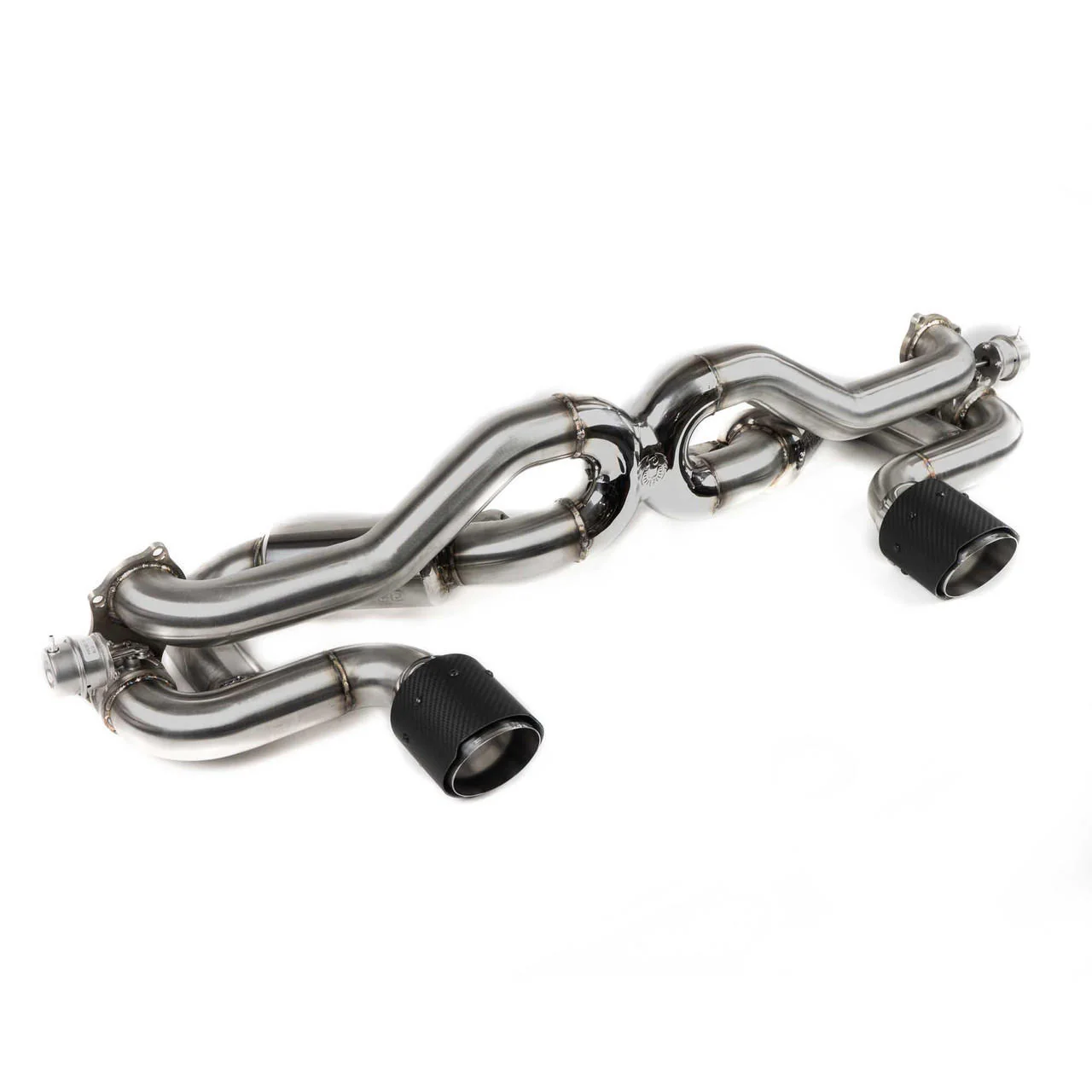 Fabspeed Porsche 718 GT4 / GTS / Spyder Valvetronic X-Pipe Exhaust System (2020+) - Image 5