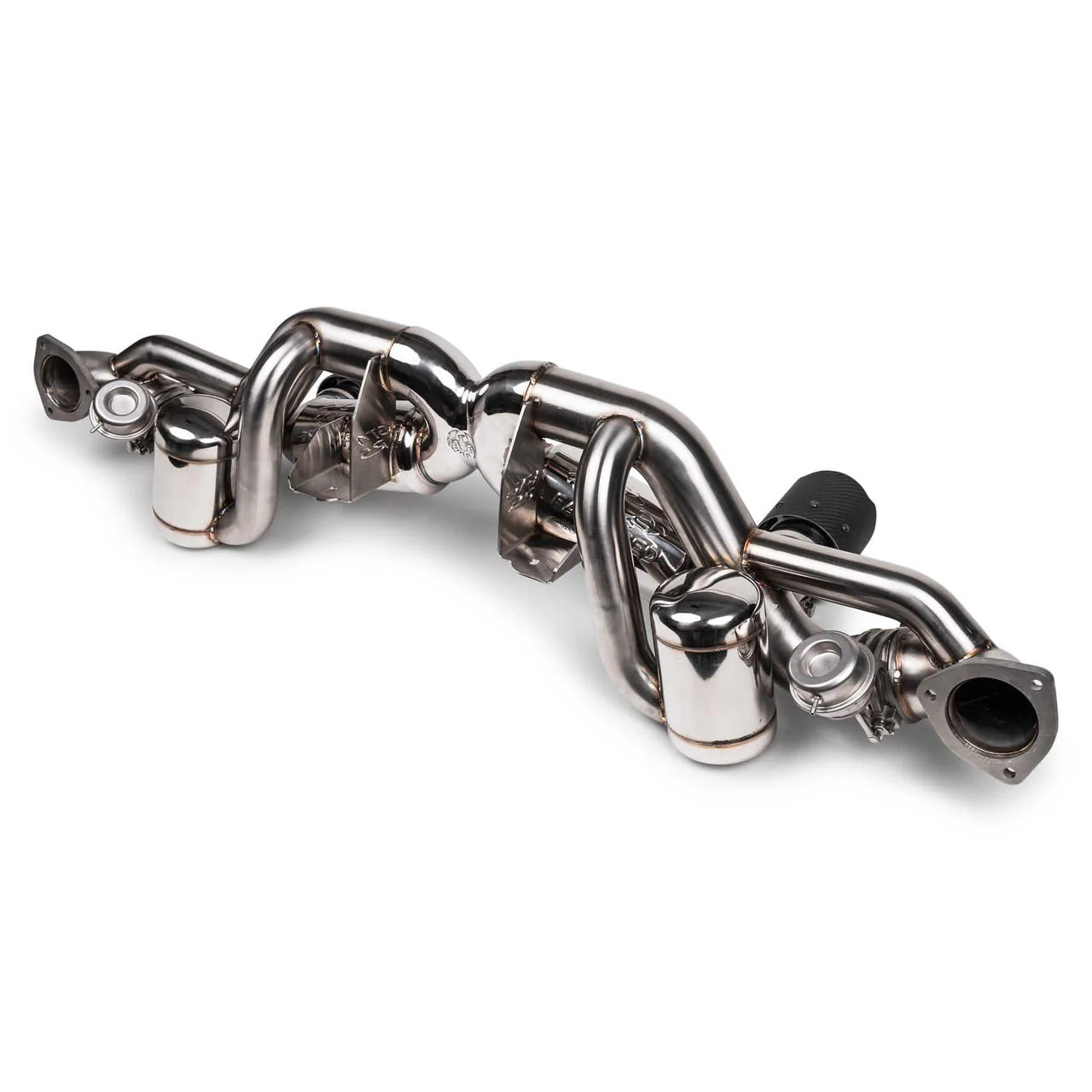 Fabspeed Porsche 718 GT4 RS Valvetronic X-Pipe Cat-Back Exhaust System (2022+) - Image 5