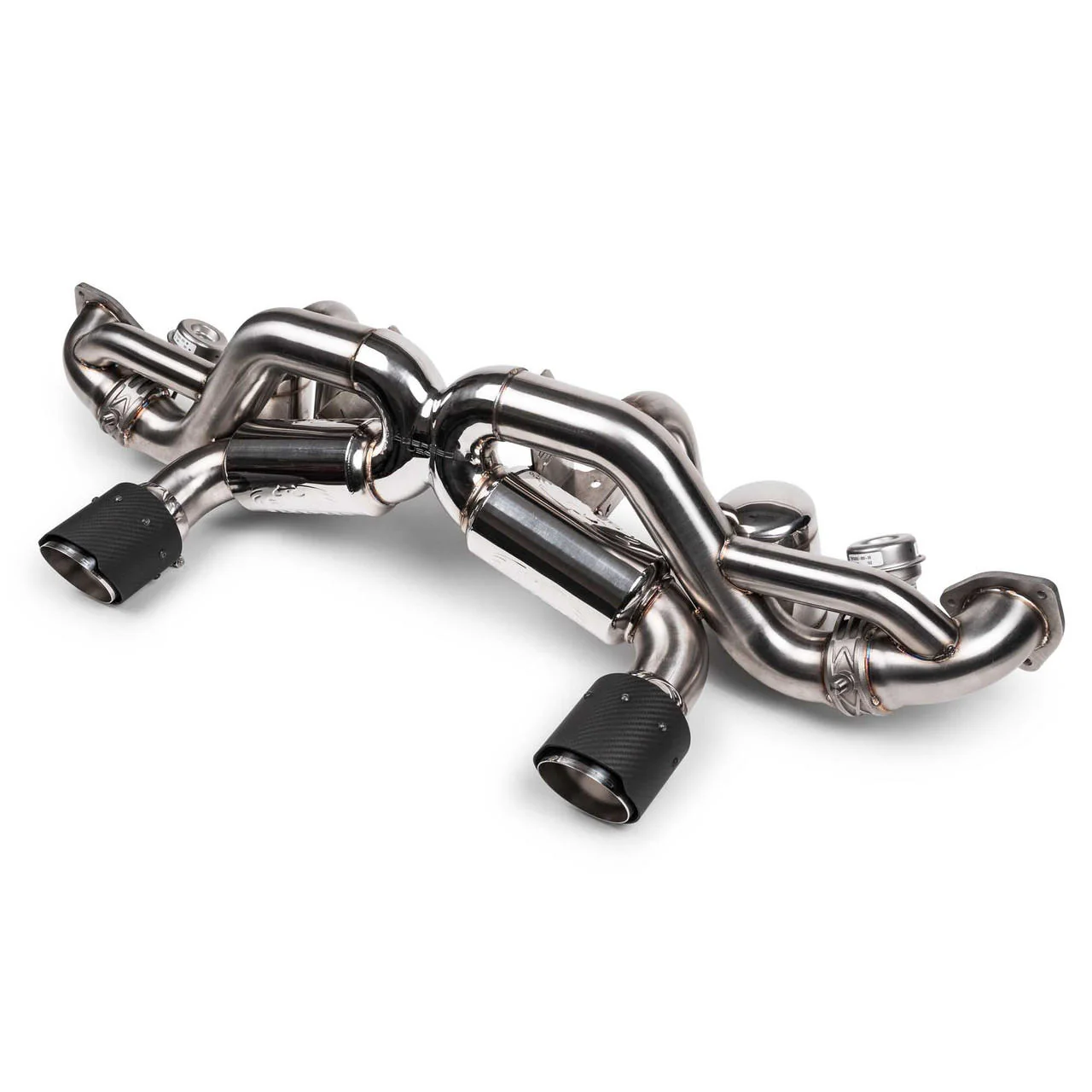 Fabspeed Porsche 718 GT4 RS Valvetronic X-Pipe Cat-Back Exhaust System (2022+) - Image 6
