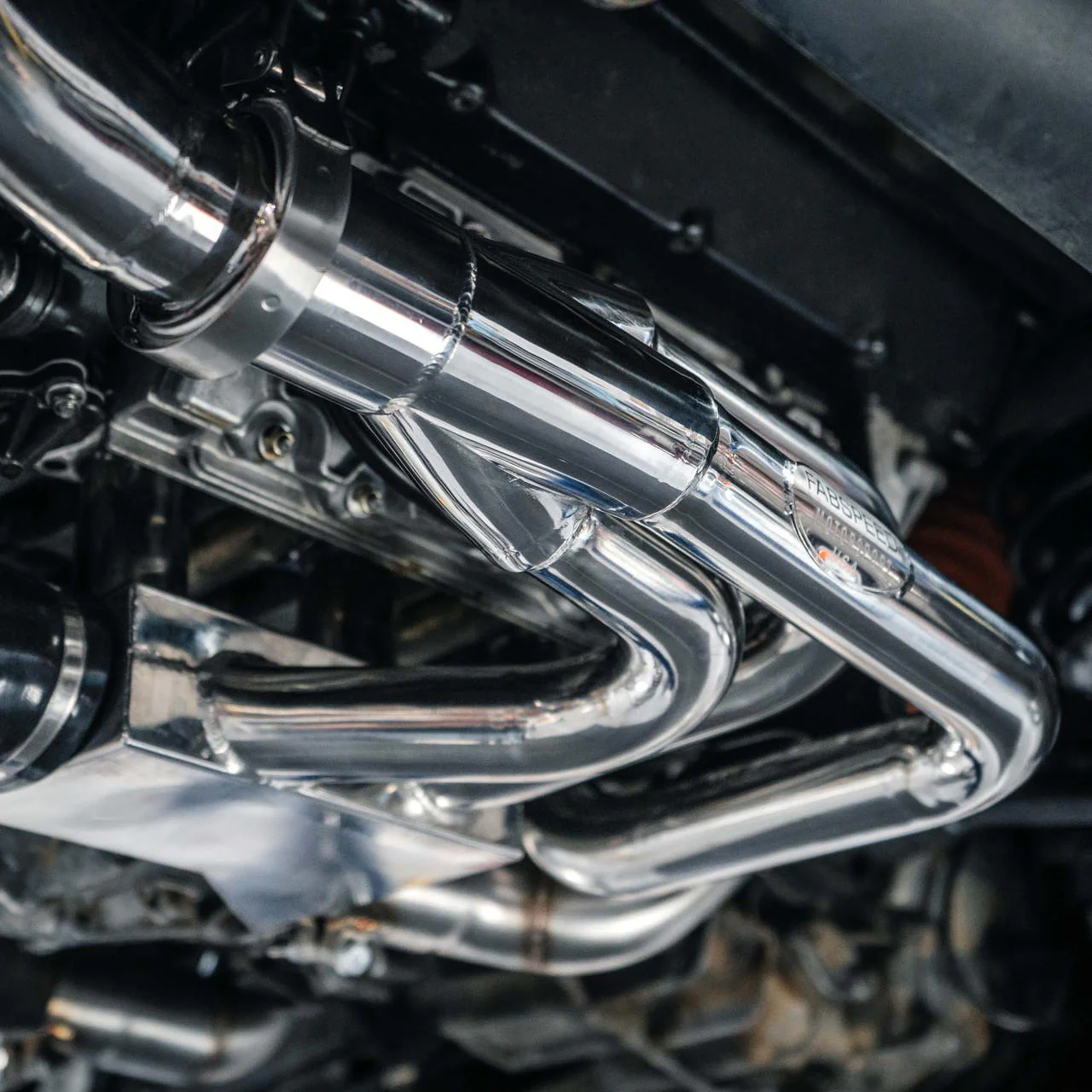 Fabspeed Porsche 964 Carrera RSR Header Muffler Kit (1989-1994) - Image 7