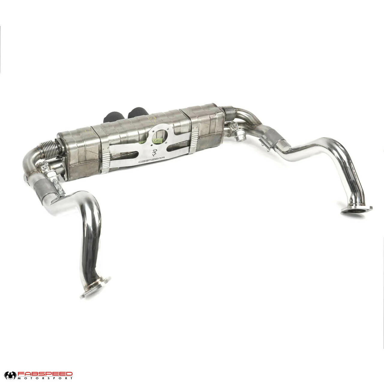 Fabspeed Porsche 981 Cayman GT4 / Spyder Valvetronic GT3 Muffler Conversion Kit - Image 4