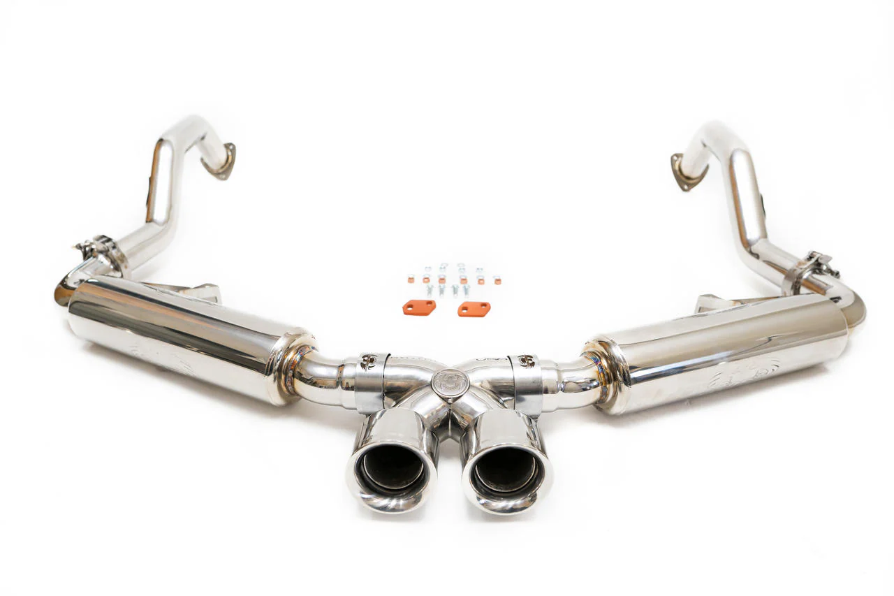 Fabspeed Porsche 987.2 Boxster / Cayman Supercup Race Competition Exhaust System (2009-2012) - Image 2