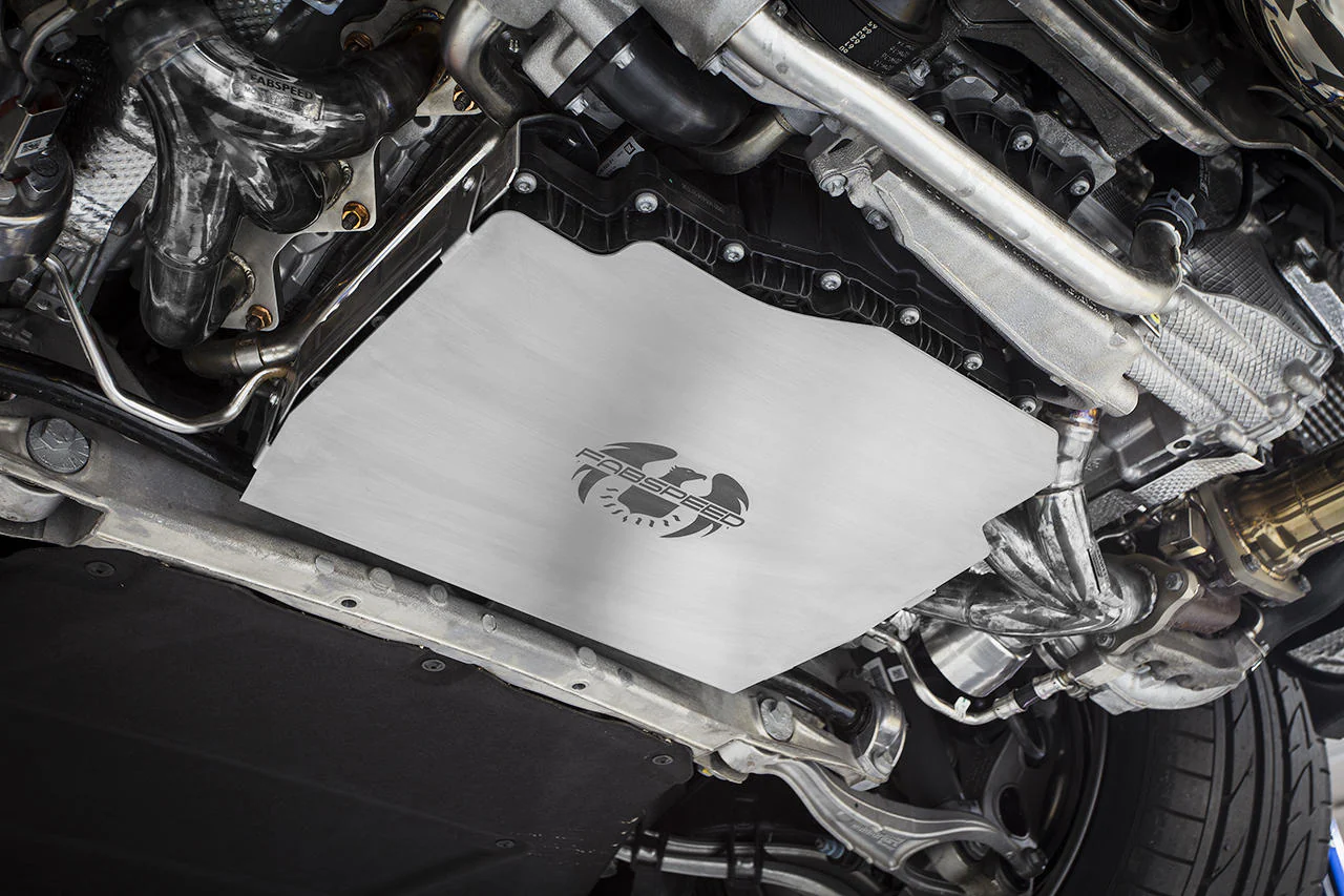 Fabspeed Porsche 991.2 Carrera Oil Pan Cover Skid Plate (2017-2019) - Image 5