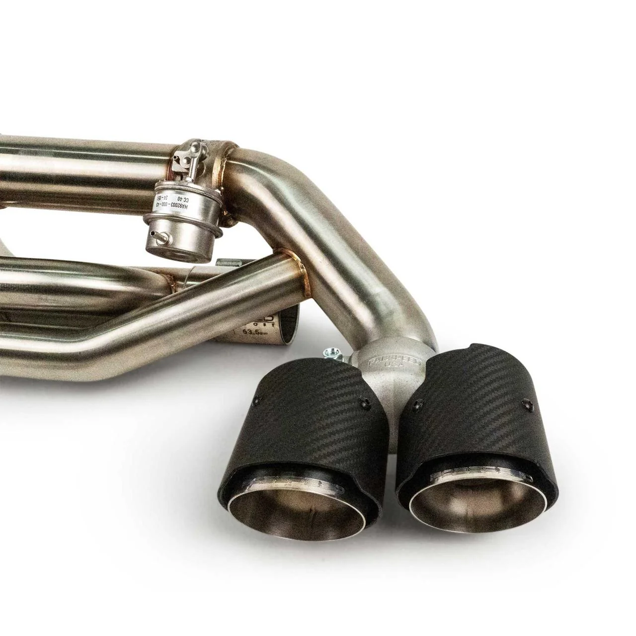 Fabspeed Porsche 991.2 Carrera Valvetronic Center Muffler Bypass X-Pipe (Non-PSE Only) - Image 5