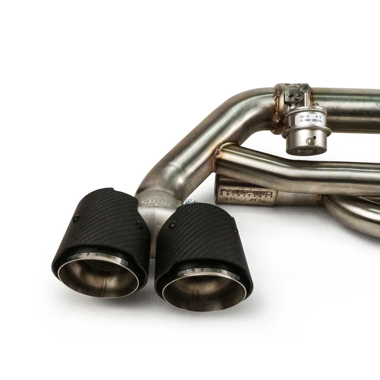 Fabspeed Porsche 991.2 Carrera Valvetronic Center Muffler Bypass X-Pipe (Non-PSE Only) - Image 6