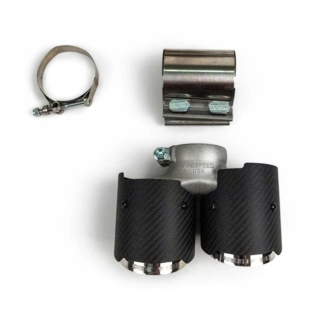 Fabspeed Porsche 991.2 Carrera Valvetronic Center Muffler Bypass X-Pipe (Non-PSE Only) - Image 7