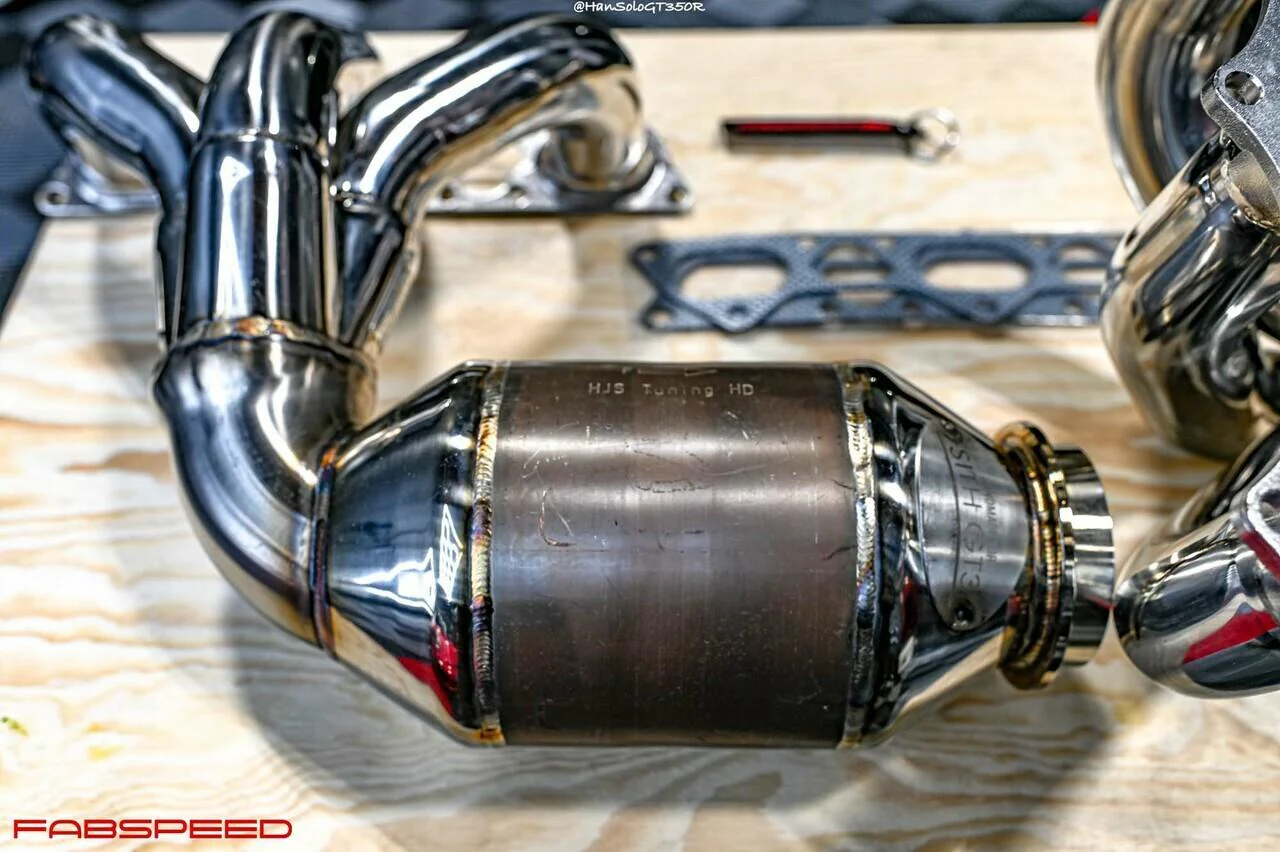 Fabspeed Porsche 991.2 GT3 / GT3 RS Sport Headers with HJS Catalytic Converters - Image 6