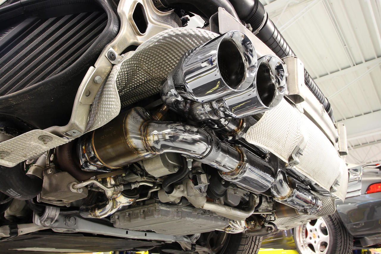 Fabspeed Porsche 991.2 Turbo / Turbo S Supersport X-Pipe Exhaust System (2017-2020) - Image 6