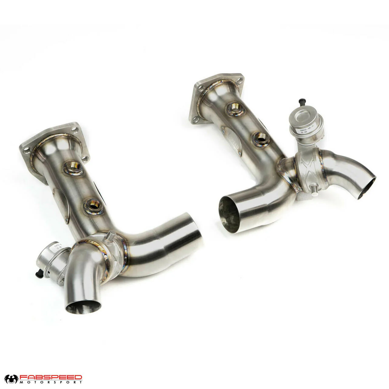 Fabspeed Porsche 991.2 Twin Turbo / Turbo S Valvetronic Supersport X-Pipe Exhaust System (2017-2020) - Image 6