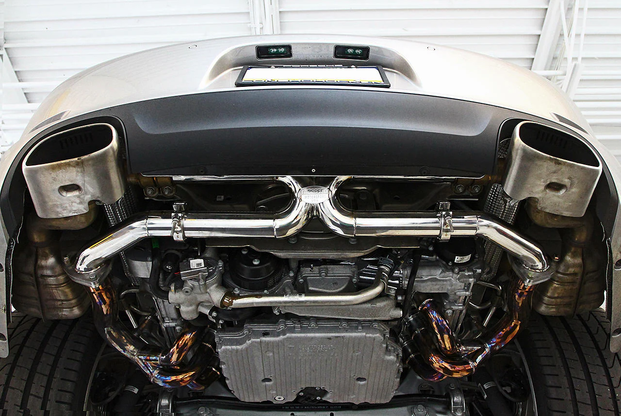 Fabspeed Porsche 991 Carrera Center Muffler Bypass X-Pipe (Non-Valved Exhaust)(2012-2016) - Image 3