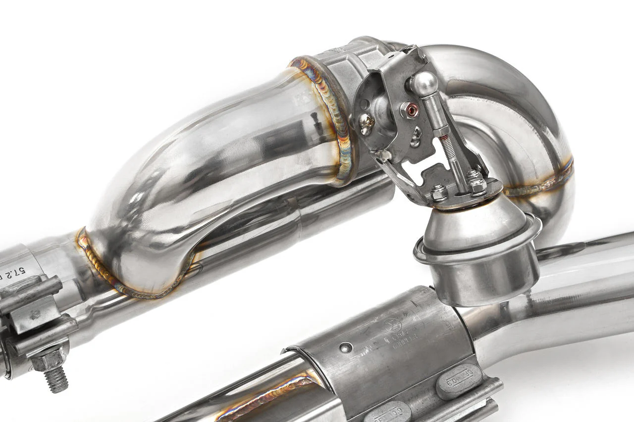 Fabspeed Porsche 991 Carrera Valvetronic Center Muffler Bypass X-Pipe (Valved Exhaust Only) (2012-2016) - Image 6