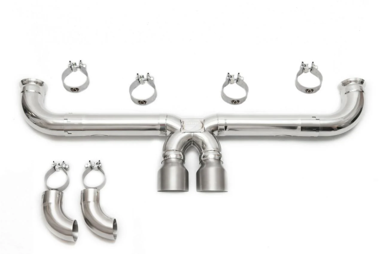 Fabspeed Porsche 991 GT3 / GT3 RS Catback Competition Race X-Pipe (2014-2016) - Image 5